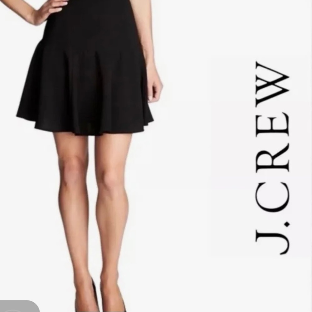 J. Crew Factory Black Mini Skirt